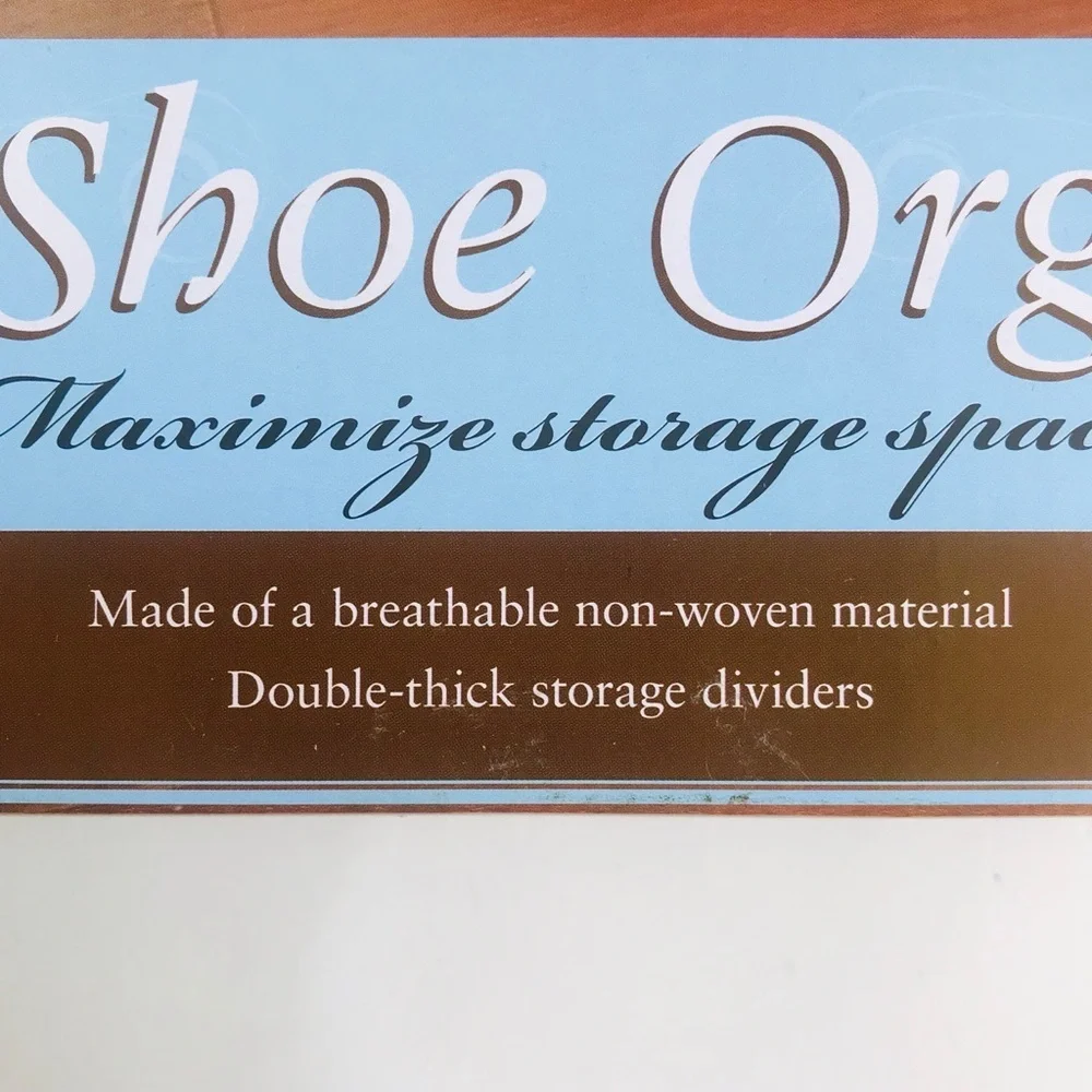 NWT Simplify 12 pairs Shoe Organizer Under the bed
